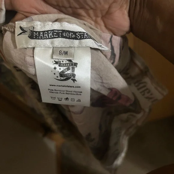 Market of Stars Bohéme Slip Dress Friendship Love & Truth Vintage Maxi Sz S/M - Picture 4 of 5